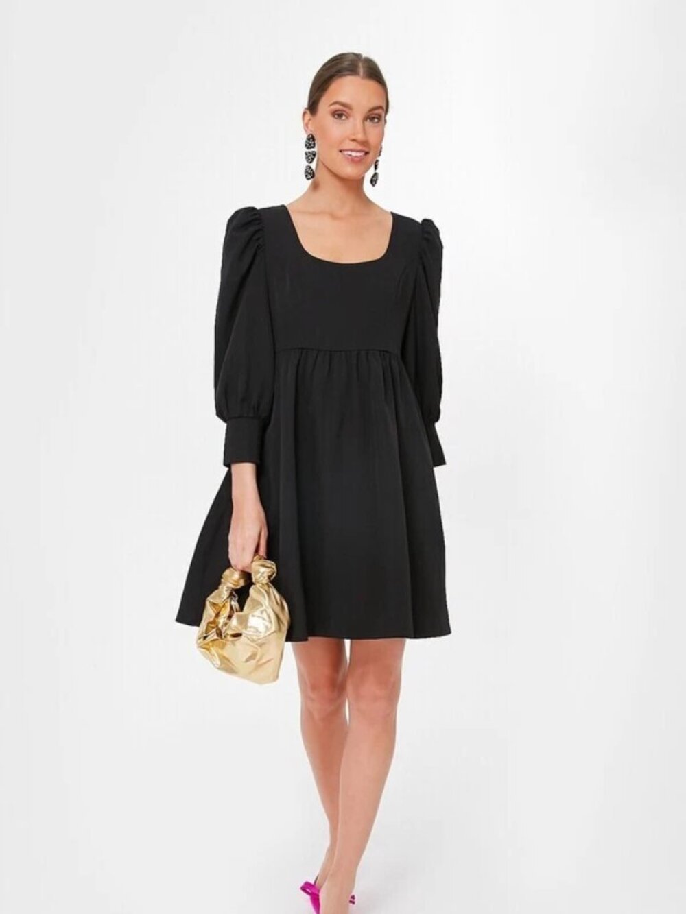 Pomander Place Andie Dress in Black Size Medium